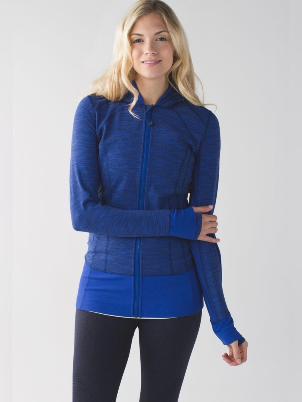Lululemon Daily Practice Jacket
Diamond Jacquard Space Dye Sapphire Blue Naval ✨
